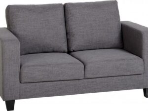Tempo Two Seater Sofa-In-A-Box (Grey Fabric)