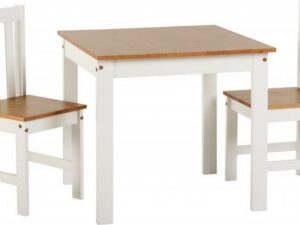 Ludlow 1+2 Dining Set (White)