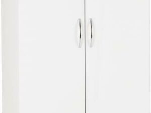 Nevada 2 Door 1 Drawer Wardrobe (White)