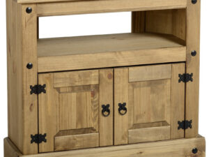 Mexican Pine Corner TV Cabinet