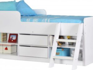 Felix Low Sleeper Bed (White)