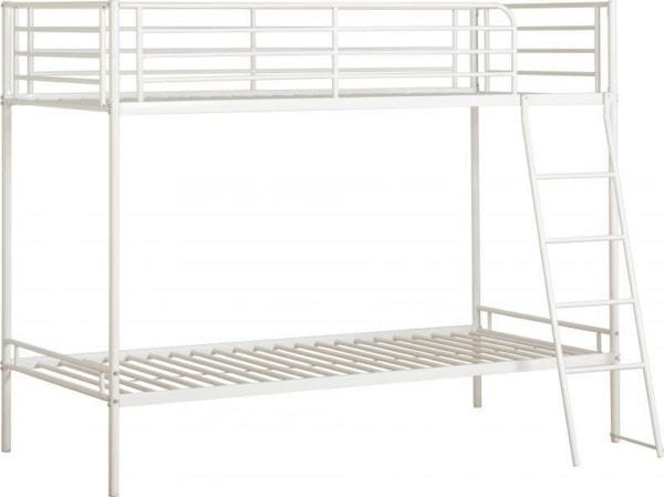 Brandon 3' Bunk Bed (White)