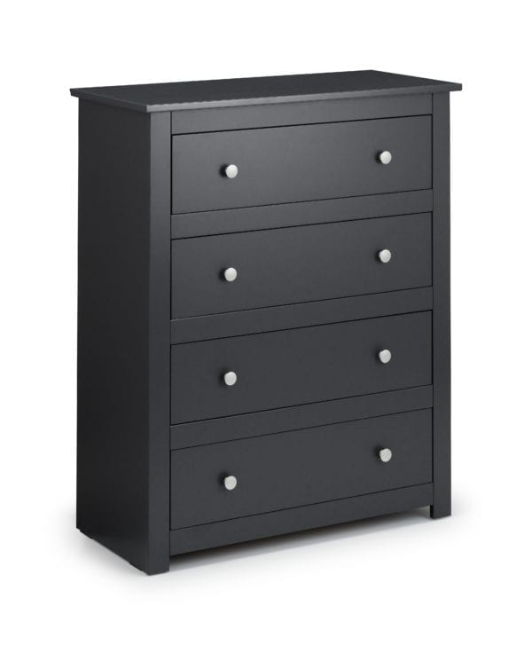 Radley 4 Drawer Chest Anthracite