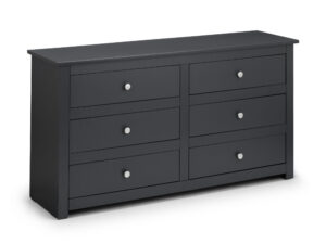 Radley 6 Drawer Chest Anthracite