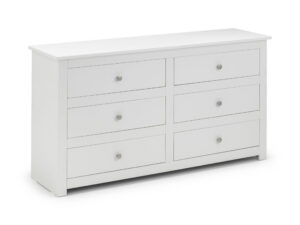 Radley 6 Drawer Chest Surf White