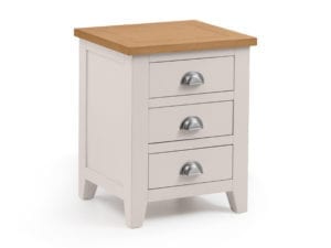 Richmond 3 Drawer Bedside