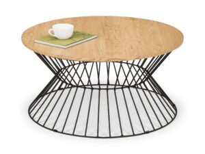 Jersey Wire Coffee Table Oak