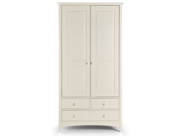 Cameo Combination Wardrobe (Stone White) - Image 3