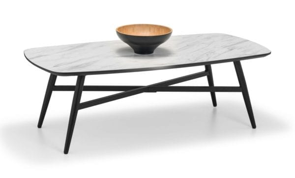 Caruso Marble Effect Coffee Table - Image 2