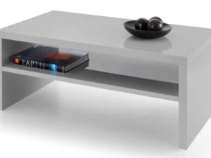 Metro High Gloss Coffee Table Grey