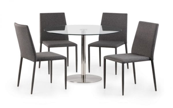 Milan Round Glass Table - Image 2