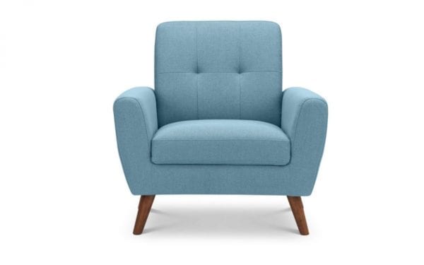 Monza Retro Chair Blue - Image 2