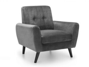 Monza Retro Chair Grey
