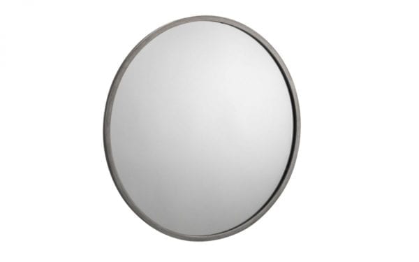 Octave Round Pewter Wall Mirror - Image 2