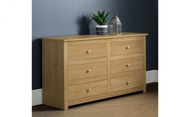 Radley 6 Drawer Chest Waxed Pine