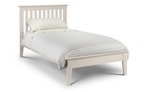 Salerno 3ft Shaker Bed Ivory