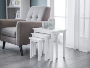 Cleo Nest of Tables - White