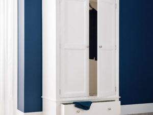 Clermont 2 Door 1 Drawer Wardrobe