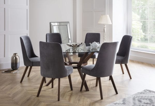 Chelsea Large Round Glass Table - Image 4
