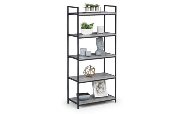 Staten Tall Concrete Bookcase - Image 2