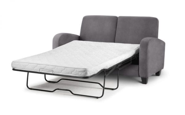 Vivo Dusk Grey Fabric Sofabed - Image 2