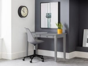 Erika Office Chair Grey/ Black