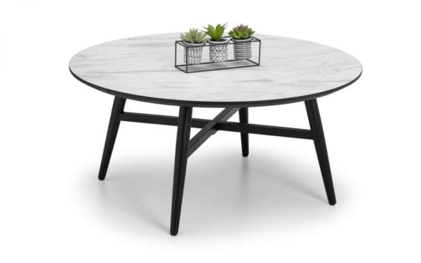 Firenze Marble Effect Coffee Table - Image 2
