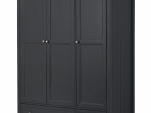 Maine 3 Door Combination Wardrobe Anthracite
