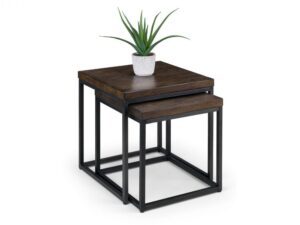 Brooklyn Nesting Lamp Tables - Dark Oak