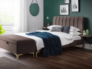 Deco Velvet Blanket Box