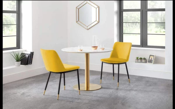 Delauney Dining Chair - Mustard