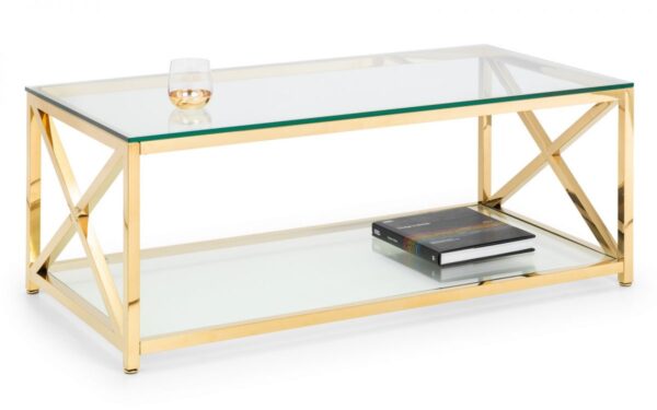 Miami Coffee Table Gold - Image 3