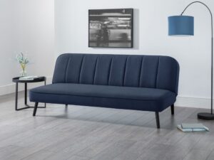 Miro Curved Back Sofabed Blue