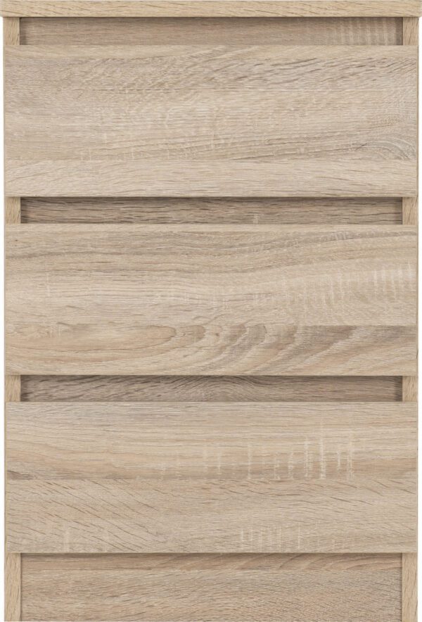 Malvern 3 Drawer Bedside Sonoma Oak Effect