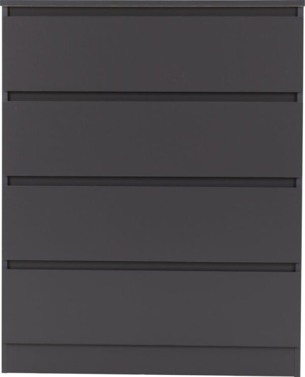Malvern 4 Drawer Chest Grey