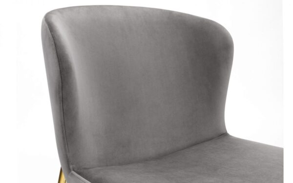 Harper Dining Chair - Grey - Image 4