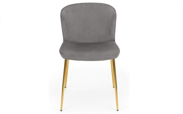 Harper Dining Chair - Grey - Image 5