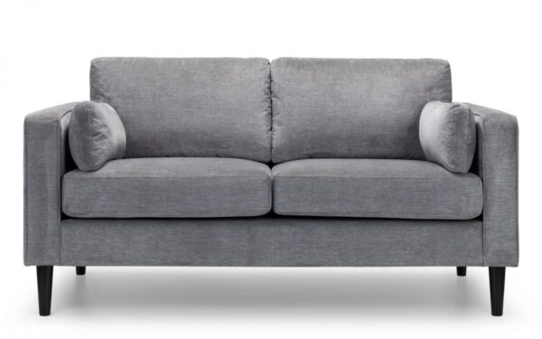 Hayward 2 Seater Sofa - Grey Chenille Fabric - Image 4