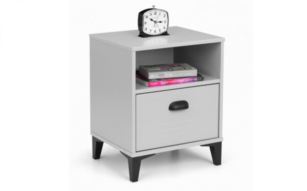 Lakers Locker 1 Drawer Bedside - Image 2