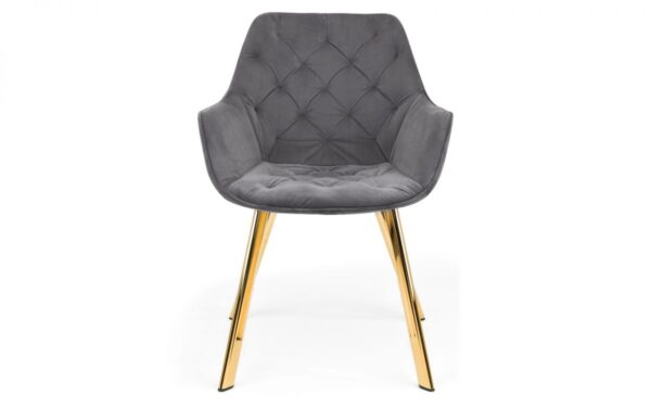 Lorenzo Dining Chair - Grey - Image 5