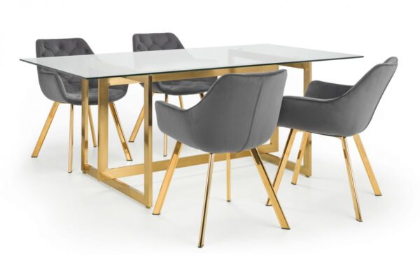 Lorenzo Dining Chair - Grey - Image 3