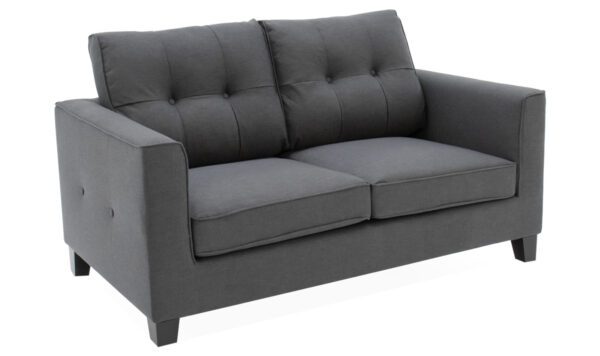 Astrid 2 Seater Sofa Charcoal - Image 2