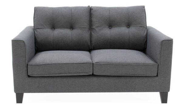 Astrid 2 Seater Sofa Charcoal