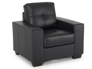 Gemona Armchair Black